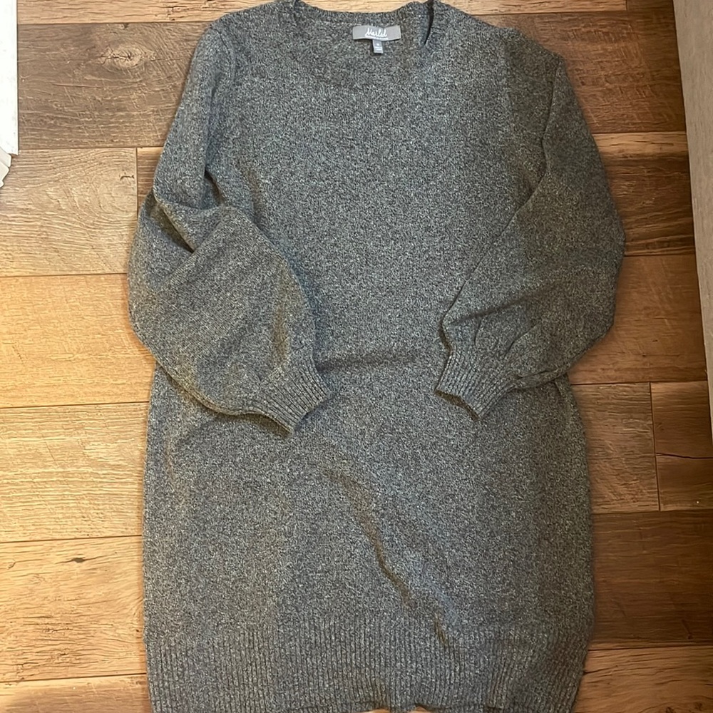 Grey Sweater Dress!